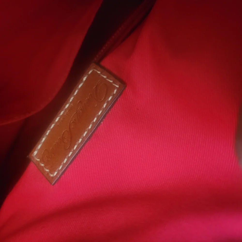 Dooney & Bourke Navy, Brown Leather Handbag Set - Picture 10 of 16